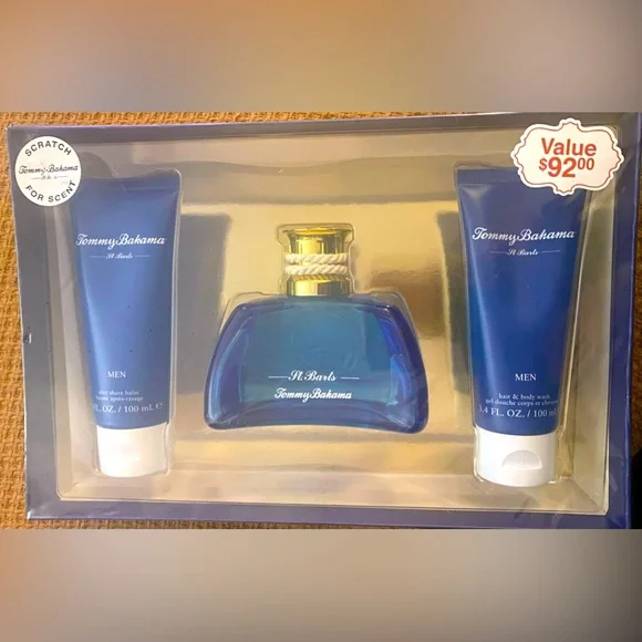 Tommy Bahama LT Barts gift cologne, body wash, after shave set-NEW - Picture 1 of 5